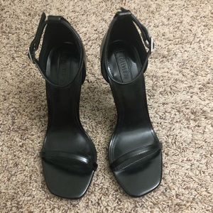 black f21 heels